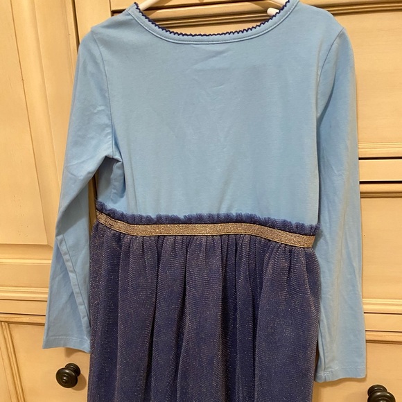 Hanna Andersson Blue twirl dress - Picture 2 of 3